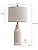 23.75" Modern Ceramic Single Table Lamp for Living Room Farmhouse Bedside Nightstand Lamp for Bedroom Home Office Dorm