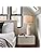 25" Table Lamps Set of 2 - Modern Bedside Lamps for Living Room - White Washed Ceramic Nightstand Lamps for Bedroom